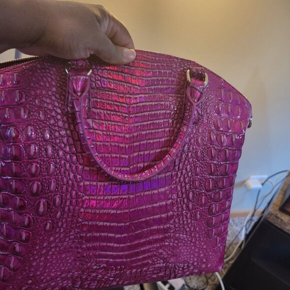 BRAHMIN Large Duxbury - PINK POTION -NEW - FREE SHIPPING - Picture 7 of 13